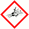 COSHH Hazard Symbols corrosive Explosives